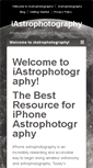 Mobile Screenshot of iastrophotography.com